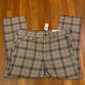 American Eagle plaid size 16 trouser pant